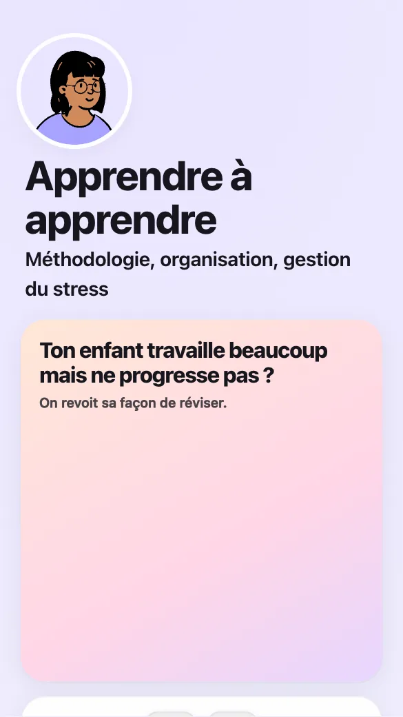 Aperçu du modèle Coach méthodologie