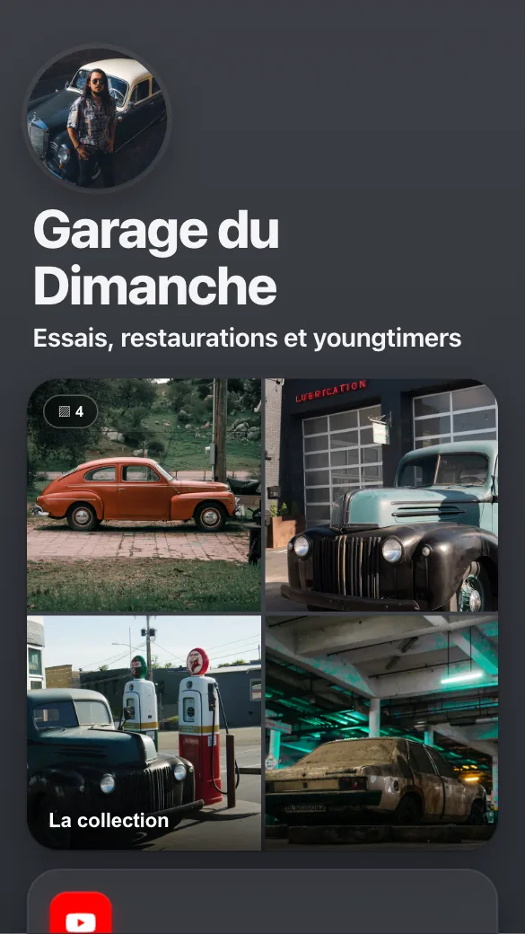 Aperçu du modèle Créateur auto & moto