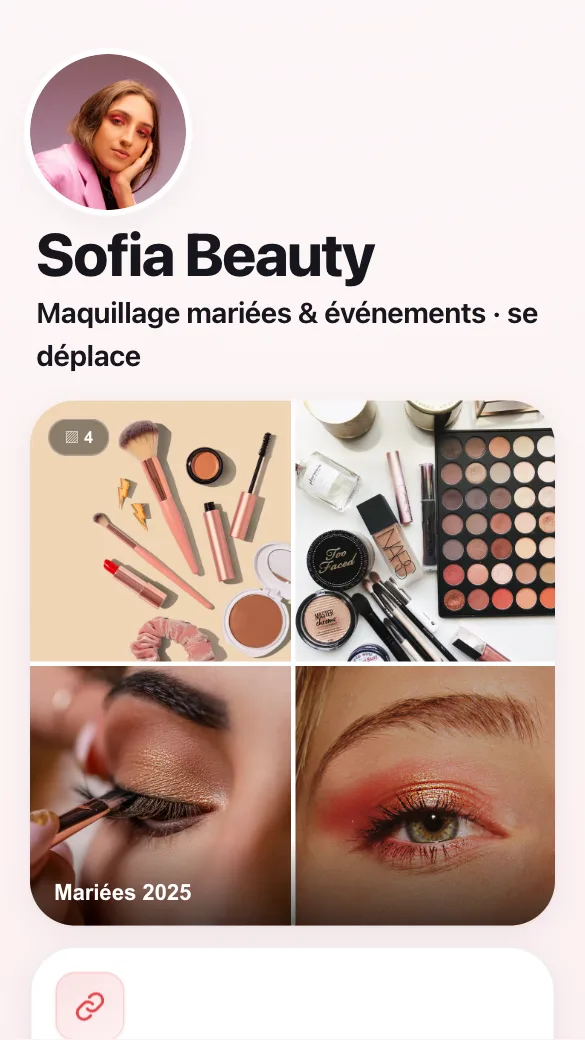 Aperçu du modèle Maquilleuse mariage