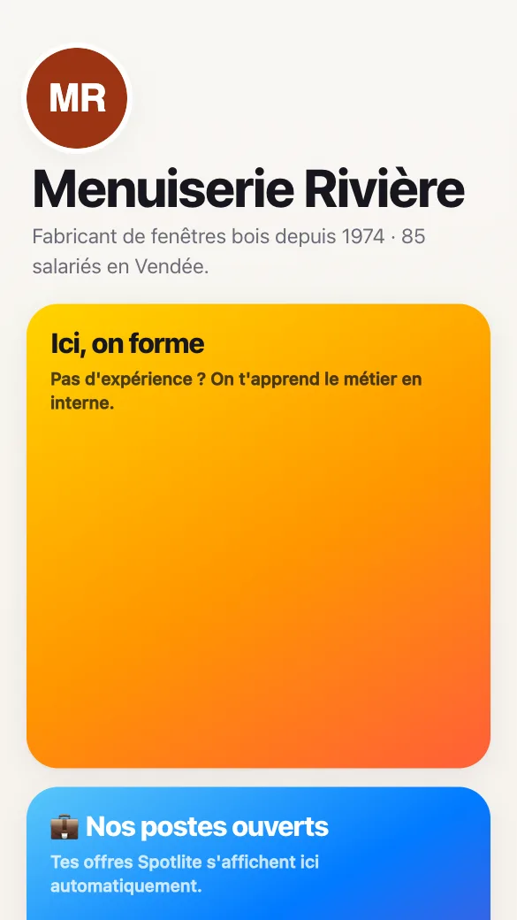 Aperçu du modèle Marque employeur PME