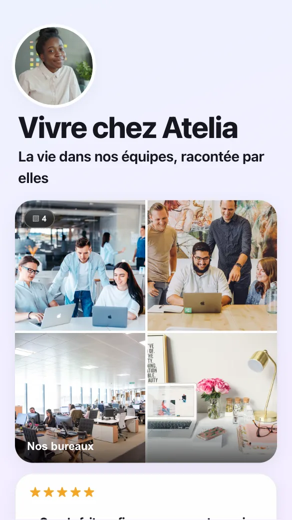 Aperçu du modèle Responsable marque employeur